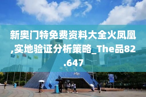 新奥门特免费资料大全火凤凰,实地验证分析策略_The品82.647